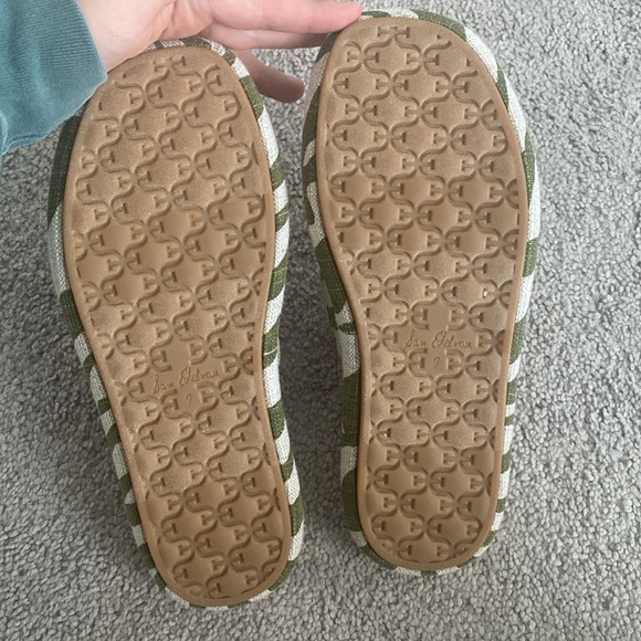 New Sam Edelman Kenzie Canvas Sandals Sz 7 - Picture 7 of 7